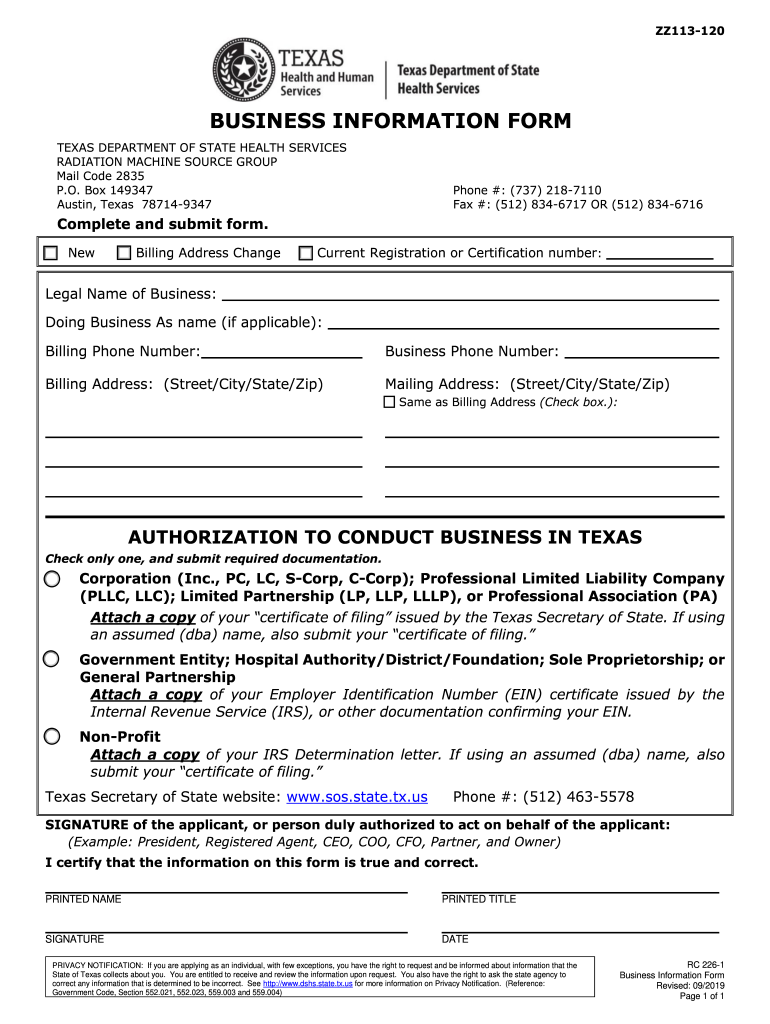 Forms & Publications Texas Vaccines for Children DSHS