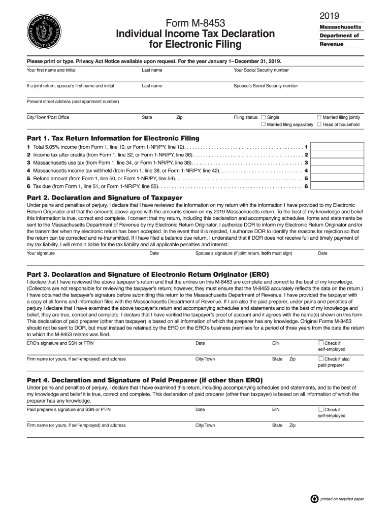  05% Income from Form 1, Line 10, or Form 1 NRPY, Line 12 2019