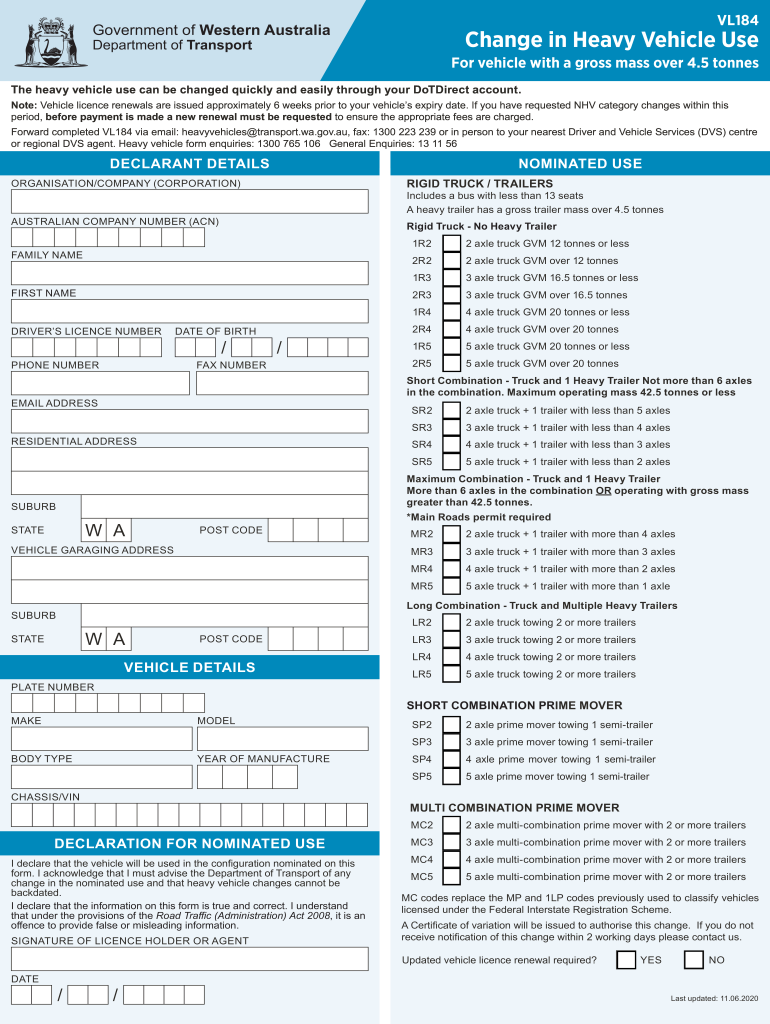  for Vehicle with a Gross Mass over 4 2020-2024