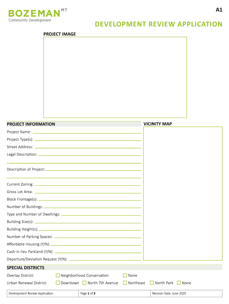 Site Plan Application for a Planned Development City of Fort  Form