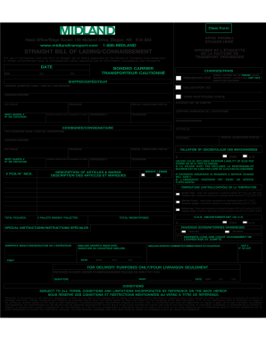  Midland Courier Waybill PDF 2020-2024