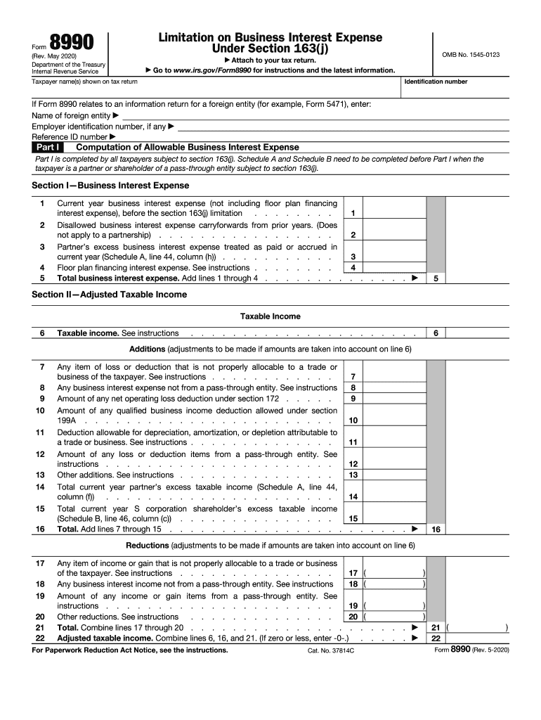 Form 8990