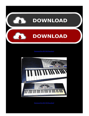 Bontempi Pm 694 Bedienungsanleitung PDF  Form