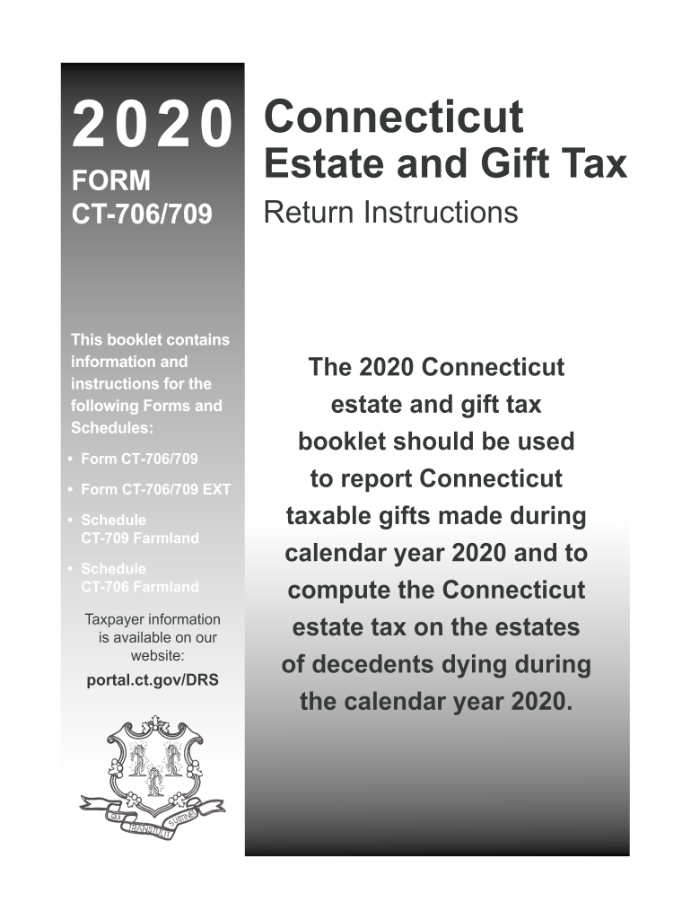  Form CT 706709 EXT Instructions Section 1 Gift Tax 2020
