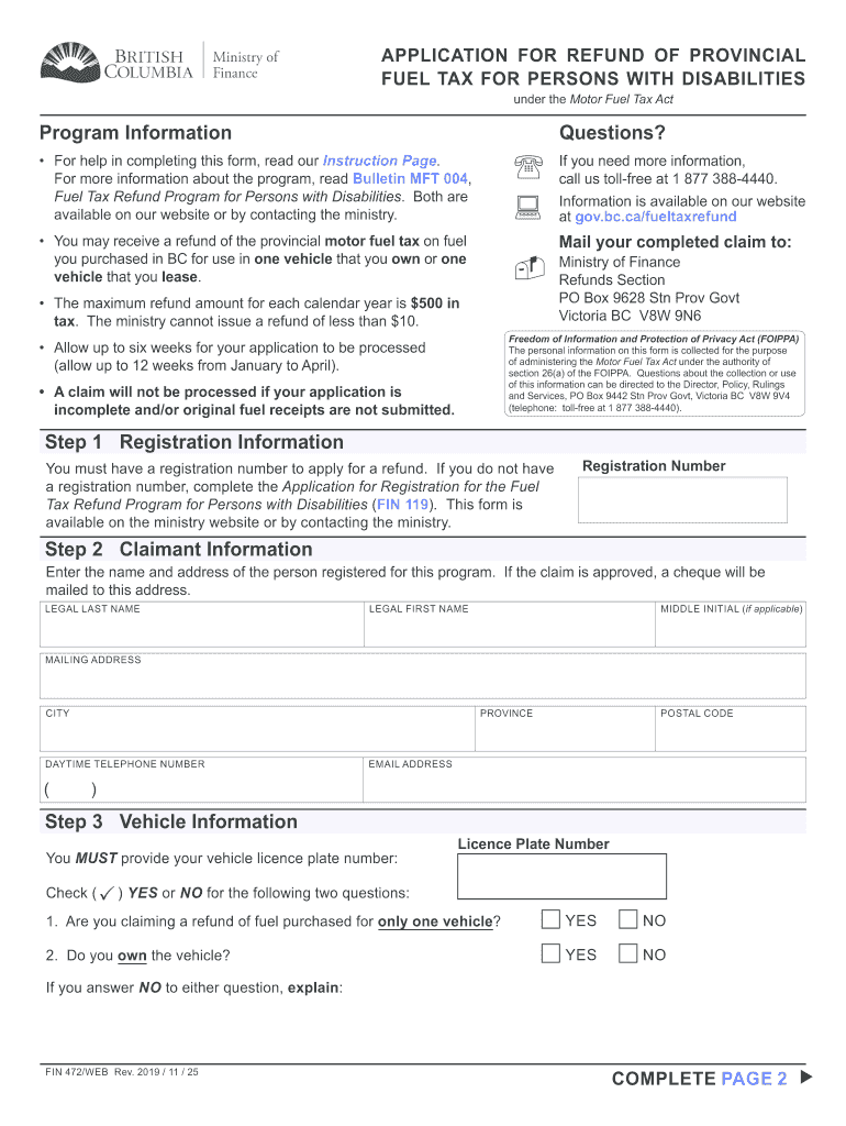 Fin 472  Form