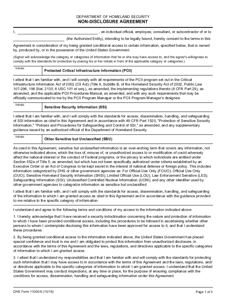 DHS 11000 14 IDENTIFICATION ACCESS CONTROL CARD REQUEST DOCUMENT  Form