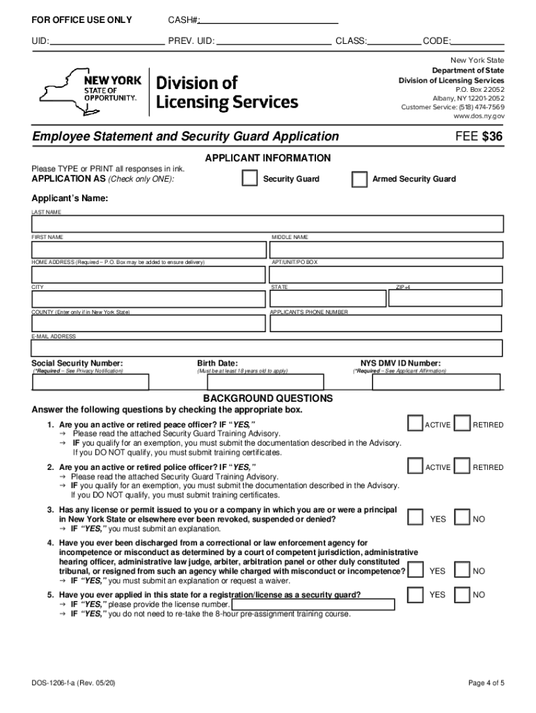  Employment Status Notification New York State Department 2020