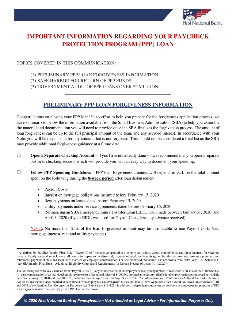 SBA Releases New PPP Loan Forgiveness Application Forms