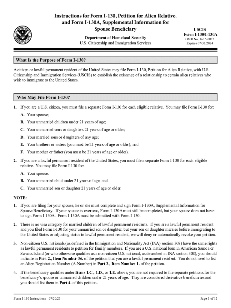 130 Uscis  Form