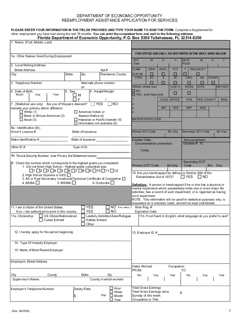  Florida Rolls Out New, 'user Friendly ' Unemployment Application 2020-2024