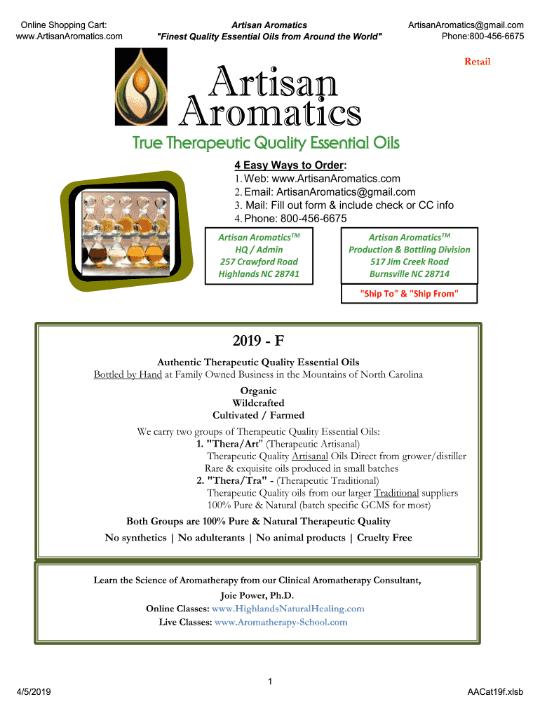 Email ArtisanAromaticsgmail  Form