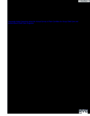  Annual Survey of Paint Condition for Group Day Care Service 2019-2024