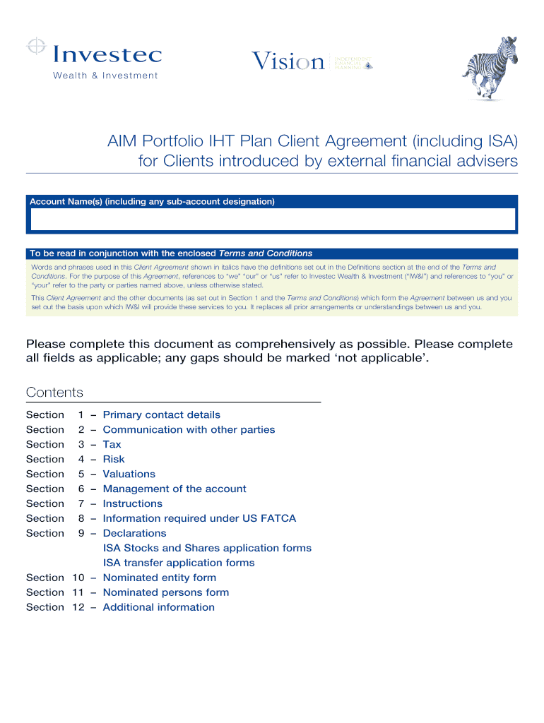  IWI805 V17 AIM Portfolio IHT Plan CAL Investec 2020-2024