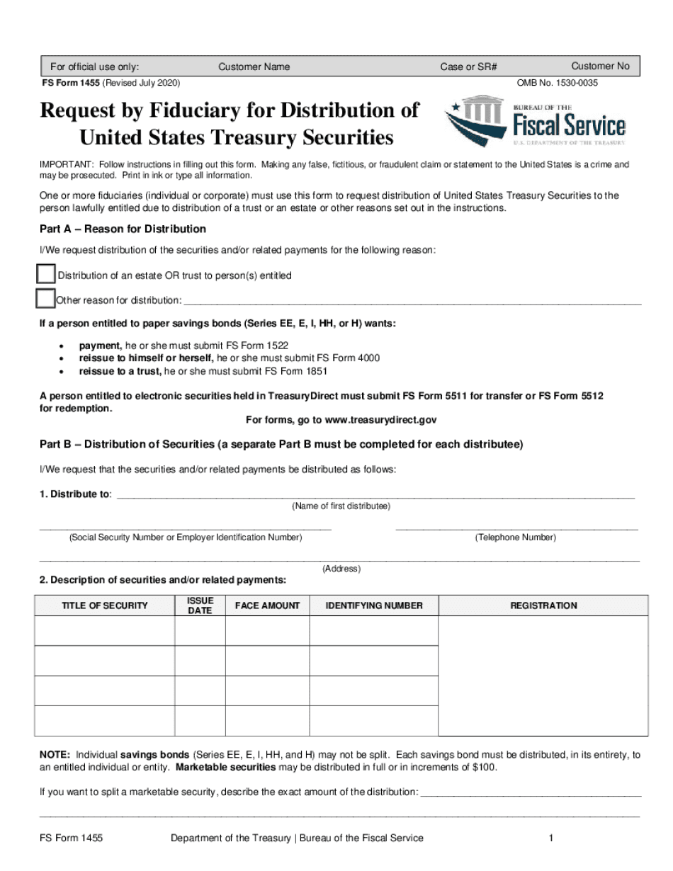 Form PD F 1455 E Fill Online, Printable, Fillable, Blank