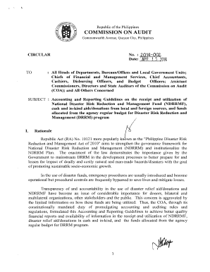 Coa Circular 002  Form