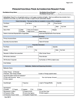 Drug Information Request Form