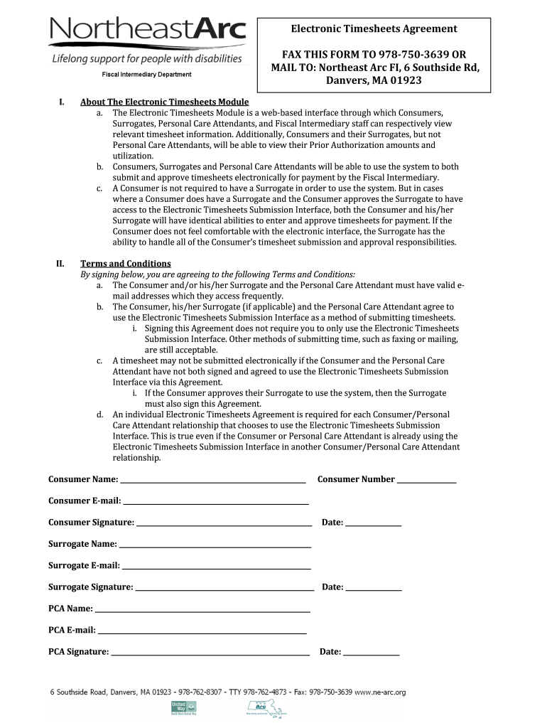 Northeast Arc Payroll Calendar  Form