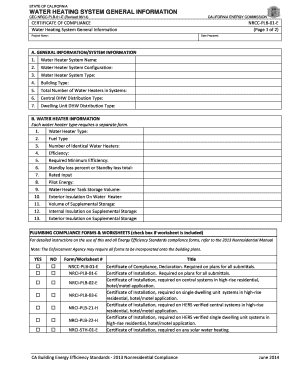 Water Heating System General Information California Energy Ww Cash4appliances