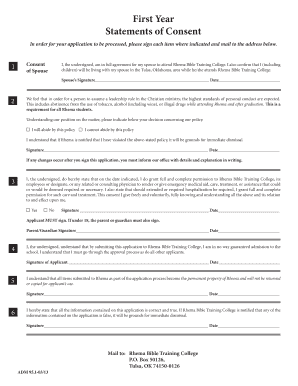 Rbtc Consent Form