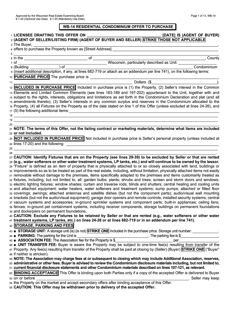  Wb 40 Amendment to Offer to Purchase New Castle Title 2020-2024