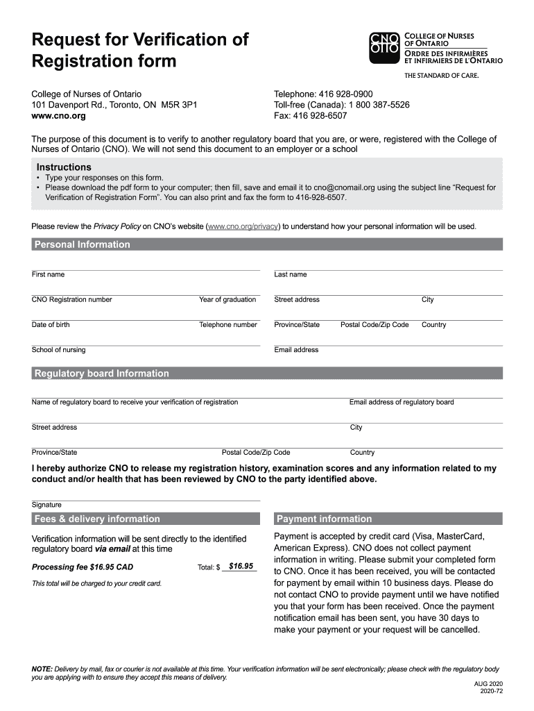  Cno Verification 2020-2024