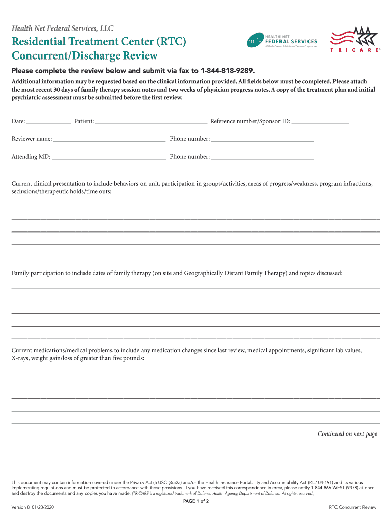  Rtc Discharge 2020-2024