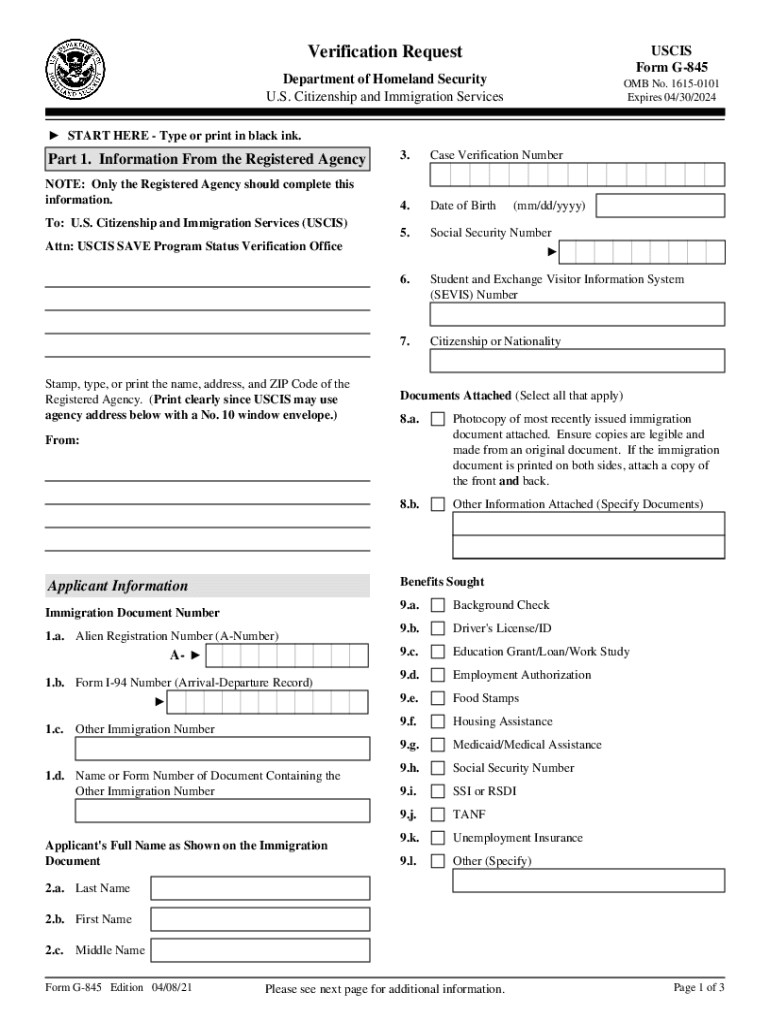  845 Uscis 2021-2024