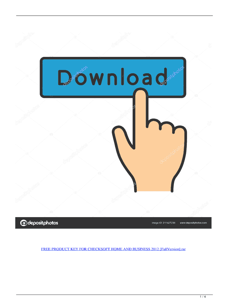 Checksoft Home and Business License Key  Form