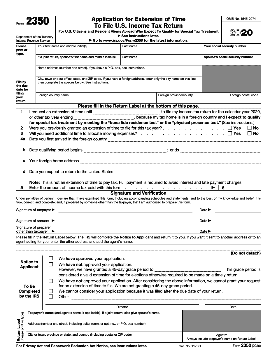 2021 2350 form