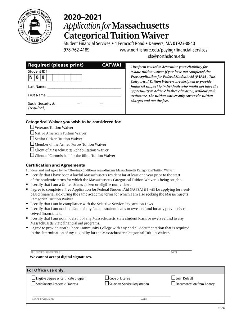  Identity and Statement of Educational Purpose North Shore 2020-2024