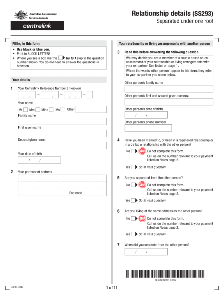 Ss293  Form