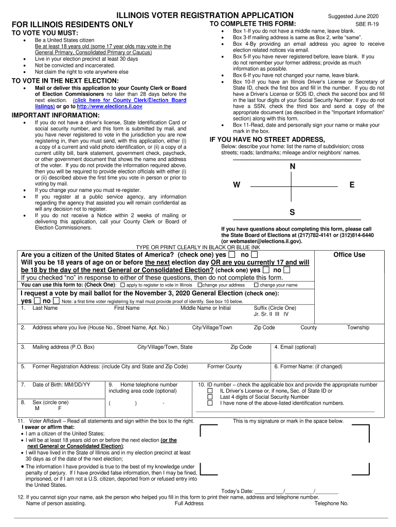 Illinois Form Application