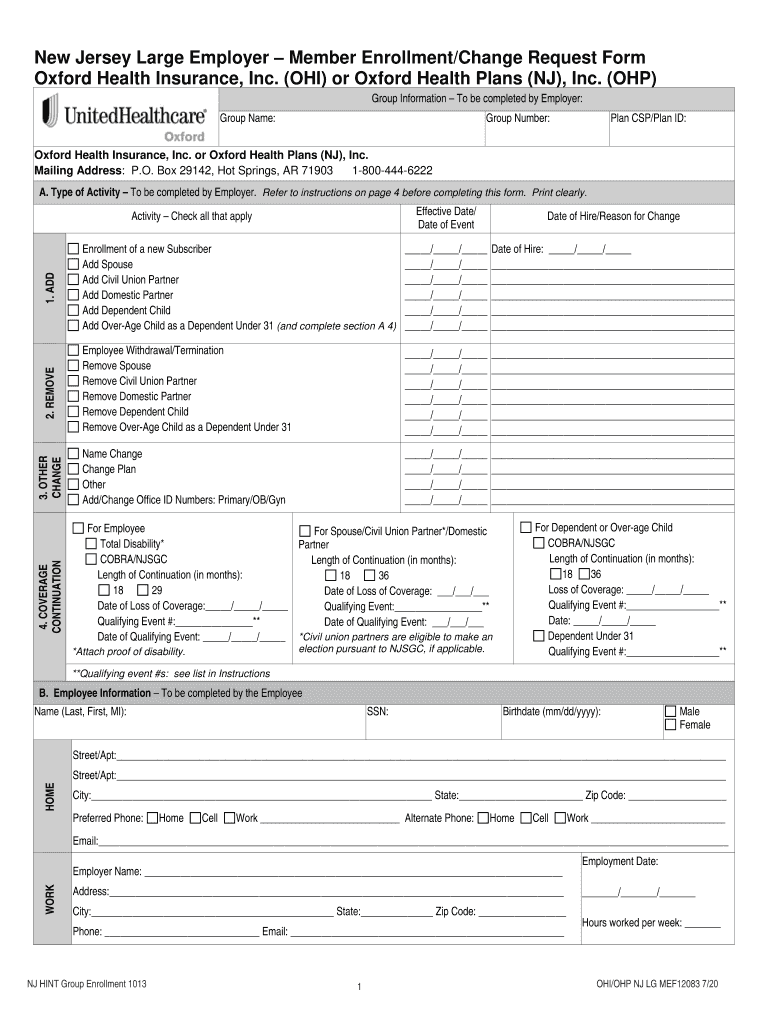 Uhc Release of Ination 20202024 Form Fill Out and Sign Printable PDF