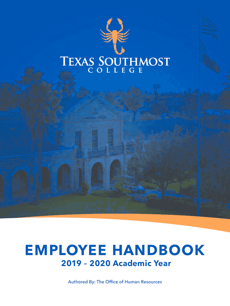  Tsc Employee Handbook 2019-2024