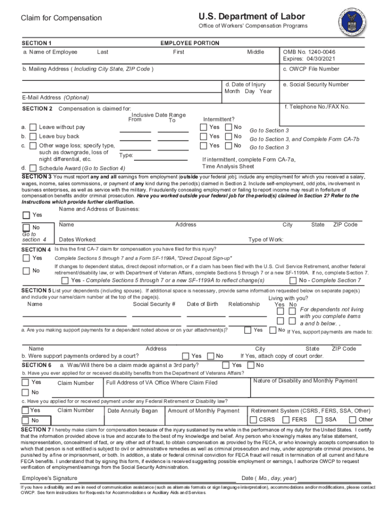  Ca7 Form 2005