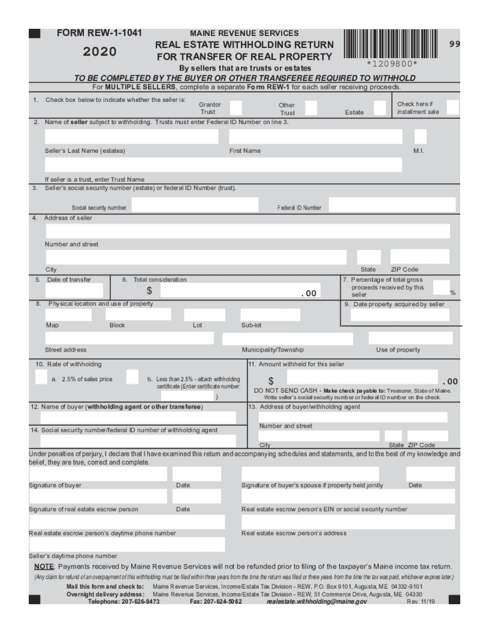  Trusts Must Enter Federal ID Number on Line 3 2020