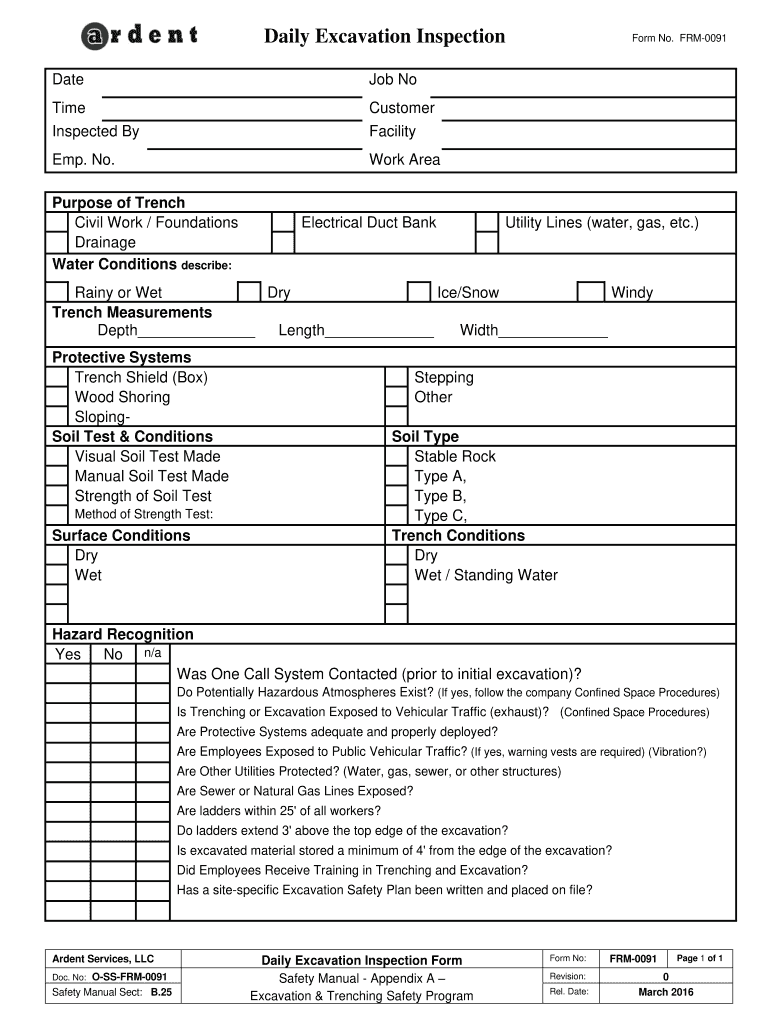  1541 General Requirements California Department of 2016-2024