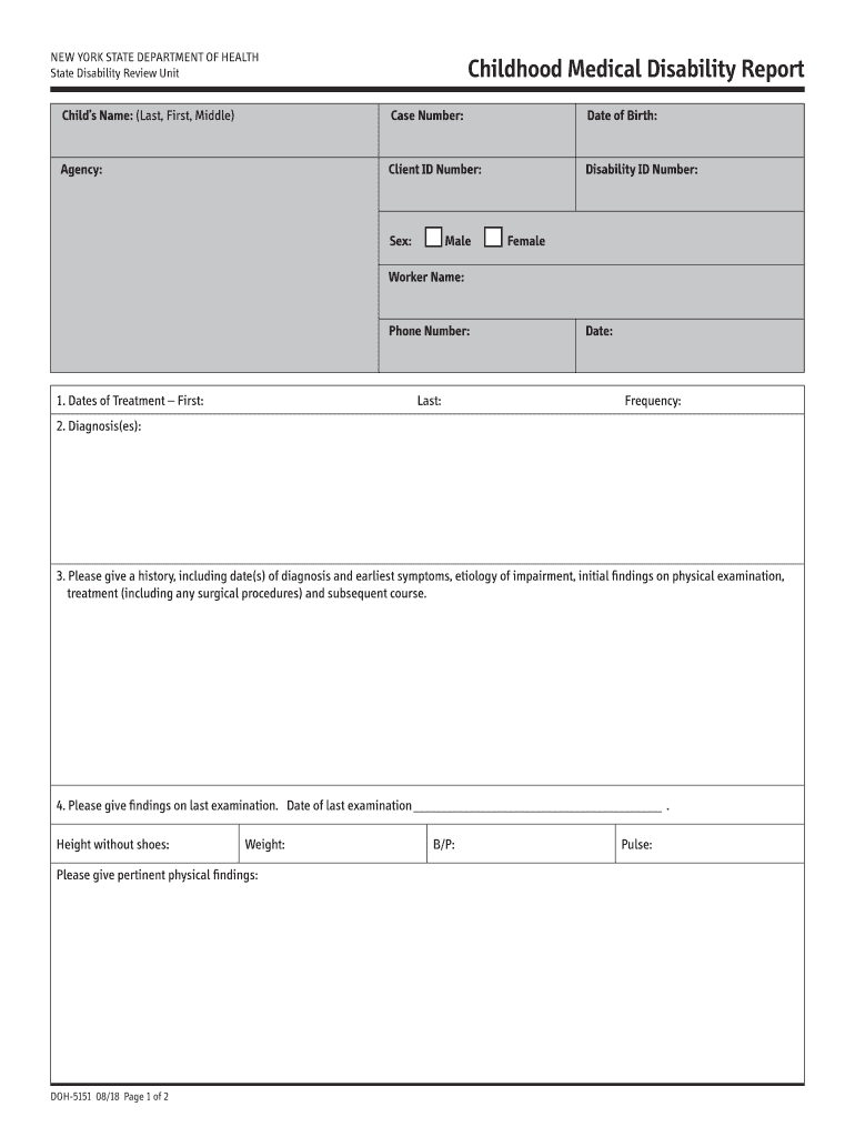 HCBS New York State Department of Health NY Gov  Form