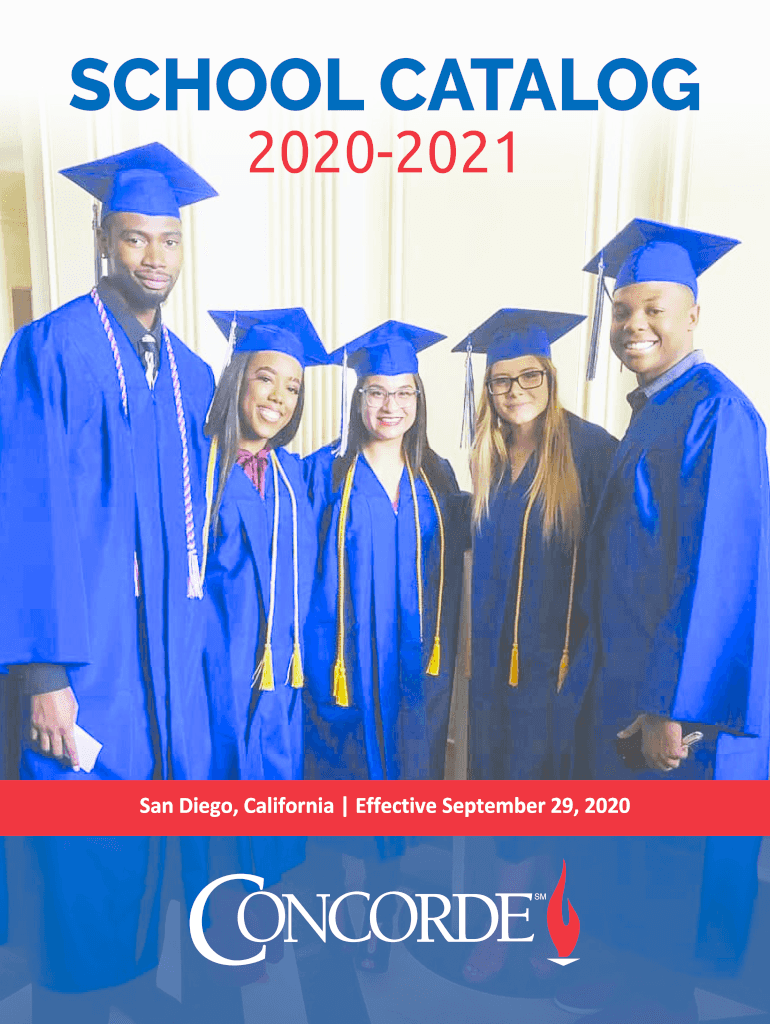 Get and Sign ARTICULATION PARTNERSHIPS for CONCORDE CALIFORNIA 2020-2022 Form
