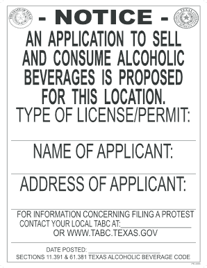Tabc 60 Day Sign  Form