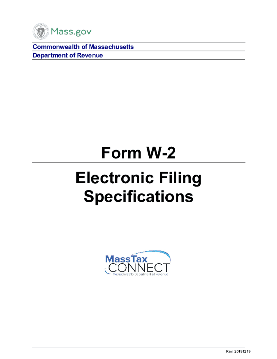  Electronic Filing Specifications Handbook 2019-2024