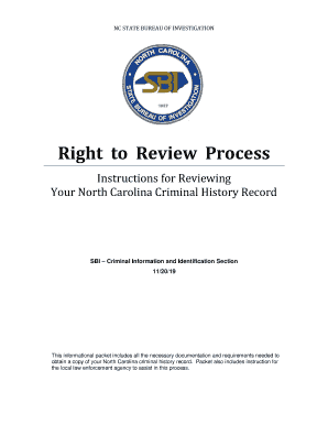  Request FormRight to Review North Carolina State 2019-2024