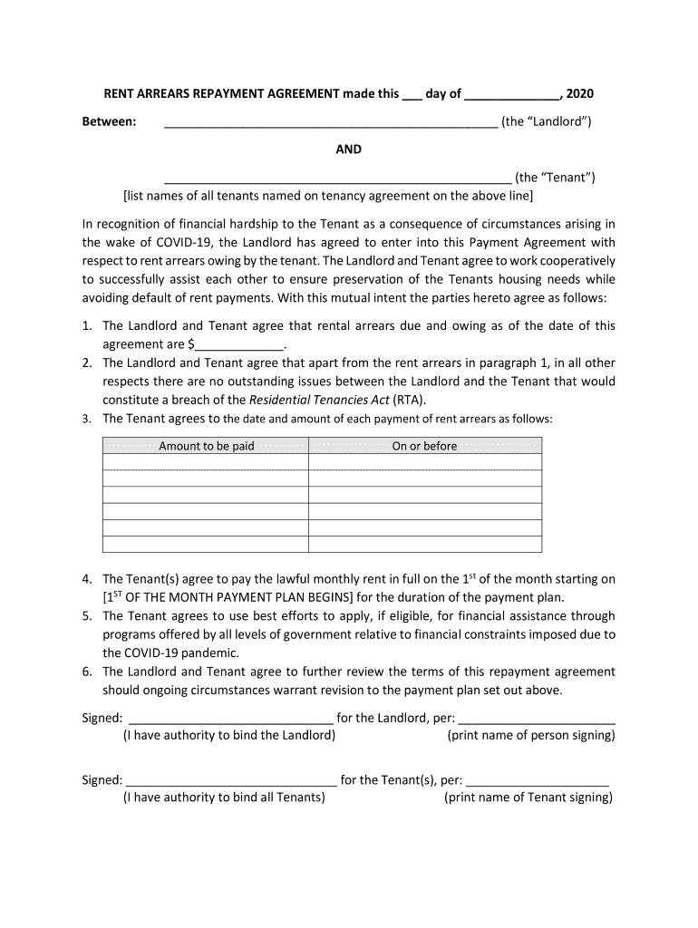 Tenancy Evict  Form