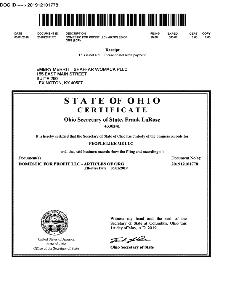 Ohiobusinesscentral  Form
