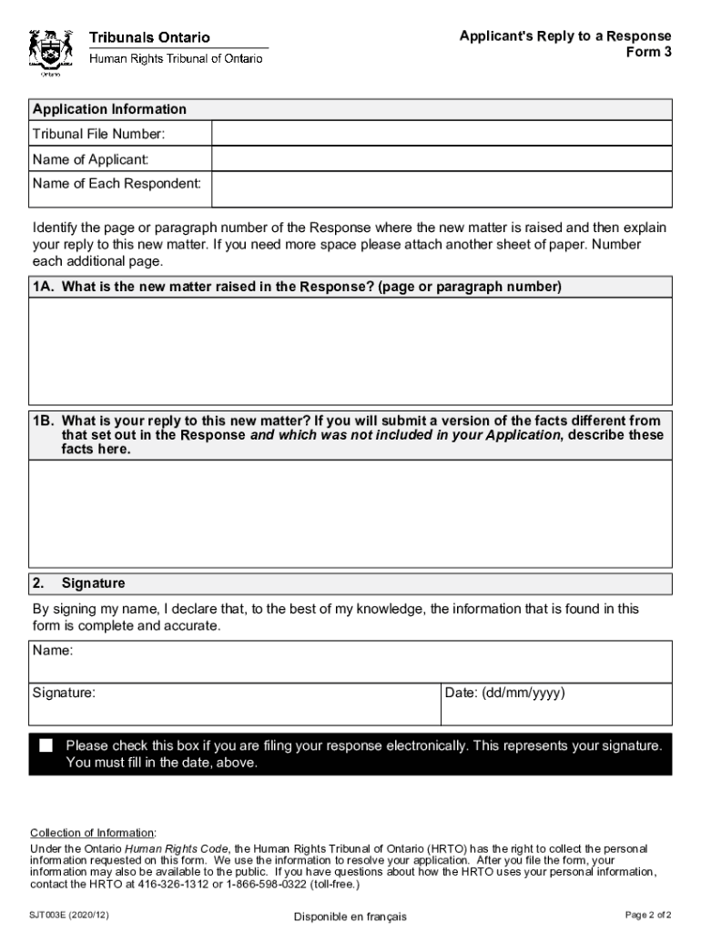 Hrto Form 3