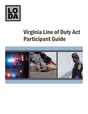 Virginia Line of Duty Act Participant Guide Virginia Line of Duty Act Participant Guide 2020