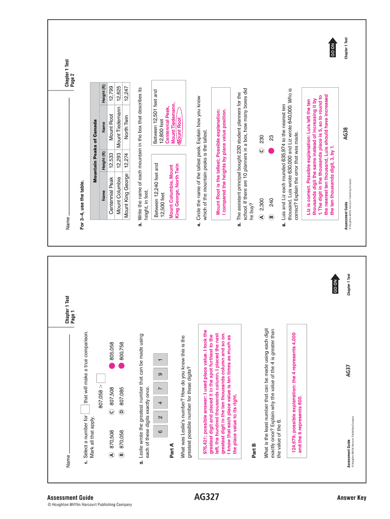 Go Math Grade 6 Teacher Edition PDF  Form