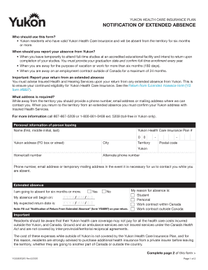 Extended Absence  Form