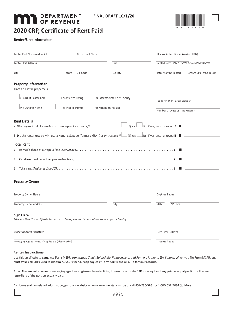 Crp PDF  Form