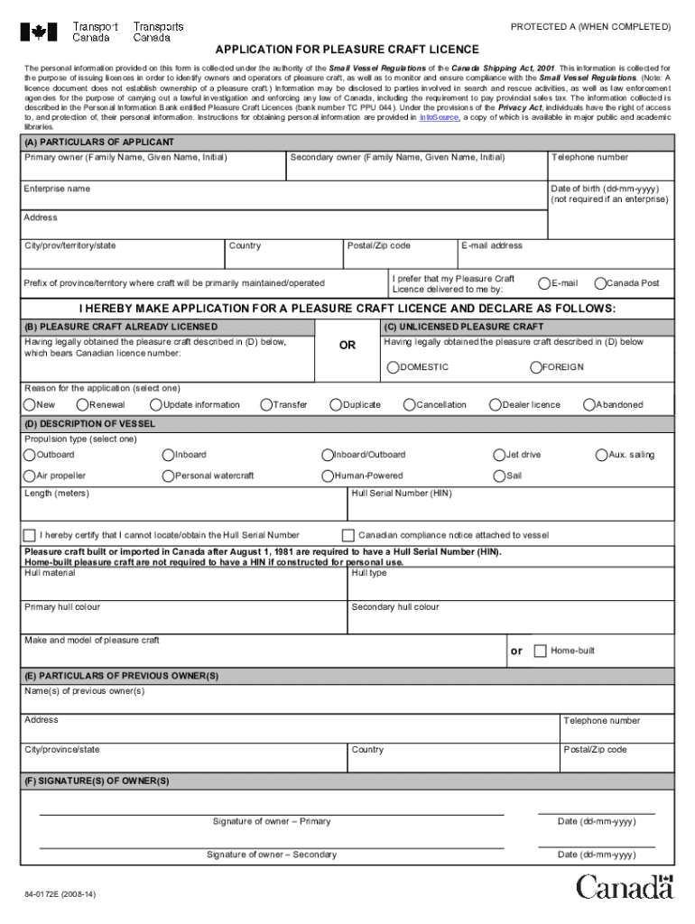  Get the Form 84 0172e Fill Online, Printable, Fillable, Blank 2014-2024